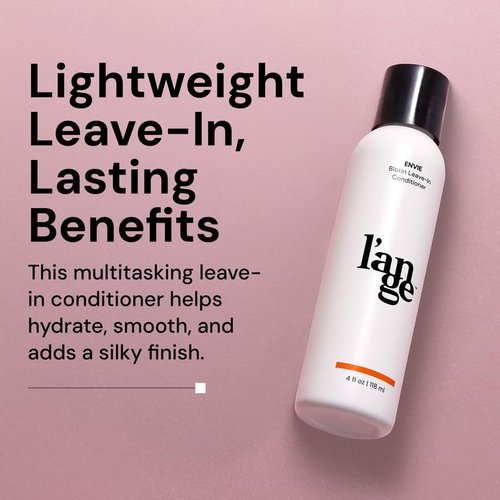 L'ANGE HAIR Envie Leave-In Conditioner - Professional Anti-Frizz Treatment with Biotin & Coconut Oil - 4 Fl Oz