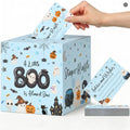 Halloween Baby Shower Diaper Raffle Tickets & Box Set - Little Boo Theme