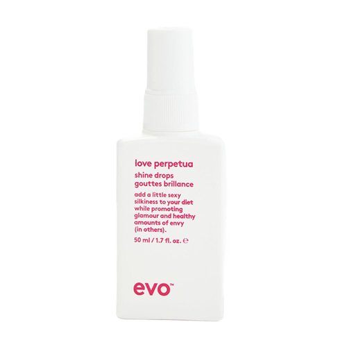 EVO Love Perpetua Shine Drops - Anti-Frizz Smoothing Serum for Thick, Coarse Hair | 1.7 fl oz