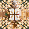 Brightown Warm White Battery String Lights - 4 Pack Indoor Xmas Decor