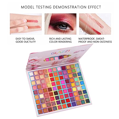 99 Colors Rainbow Eyeshadow Palette - Colorful Long Lasting Makeup Set