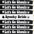 Halloween Bridal Sash Set - Spooky Bride and Bridesmaid Sashes for Gothic Bachelorette Party
