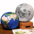 Earth and Moon Plush Pillow Set - 10 Inch Space Plush Toys for Kids & Decor - Variation of THIS Listing