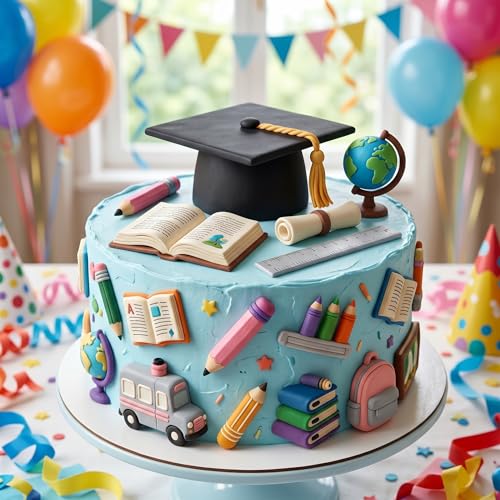 Back To School Pencil Silicone Mold - Style H, Cake & Candy Decoration