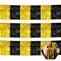 Metallic Fringe Garland Banner - 3 Pack 10 Ft Long Wall Decorations for Party and Wedding