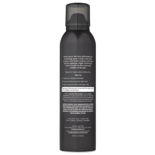 Kristin Ess Hair Dry Styling Set - Vitamin C Dry Shampoo Powder & Light Hold Texturizing Spray - Volumizing, Oil Absorbing, Shine Enhancing for Dark, Brunette & Blonde Hair - Sulfate Free