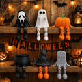 6 Pcs Halloween Ghost Decor Figurines with Movable Joints - Indoor Spooky & Funny Halloween Decorations