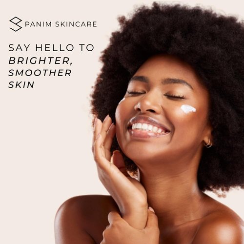 PANIM Marine Collagen Cream for Face, Anti-Aging Face Cream with Hyaluronic Acid & Niacinamide, Firms, Brightens & Fades Dark Spots & Wrinkles, Non-Greasy Collagen Moisturizer for Women, 3.4 fl oz