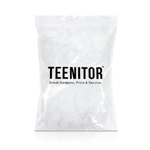 Teenitor 200 Pack Eyelashes Extension Volume Lashes Fan Blossom Cups, Glue Holder and Lash Organizer Supplies Tools
