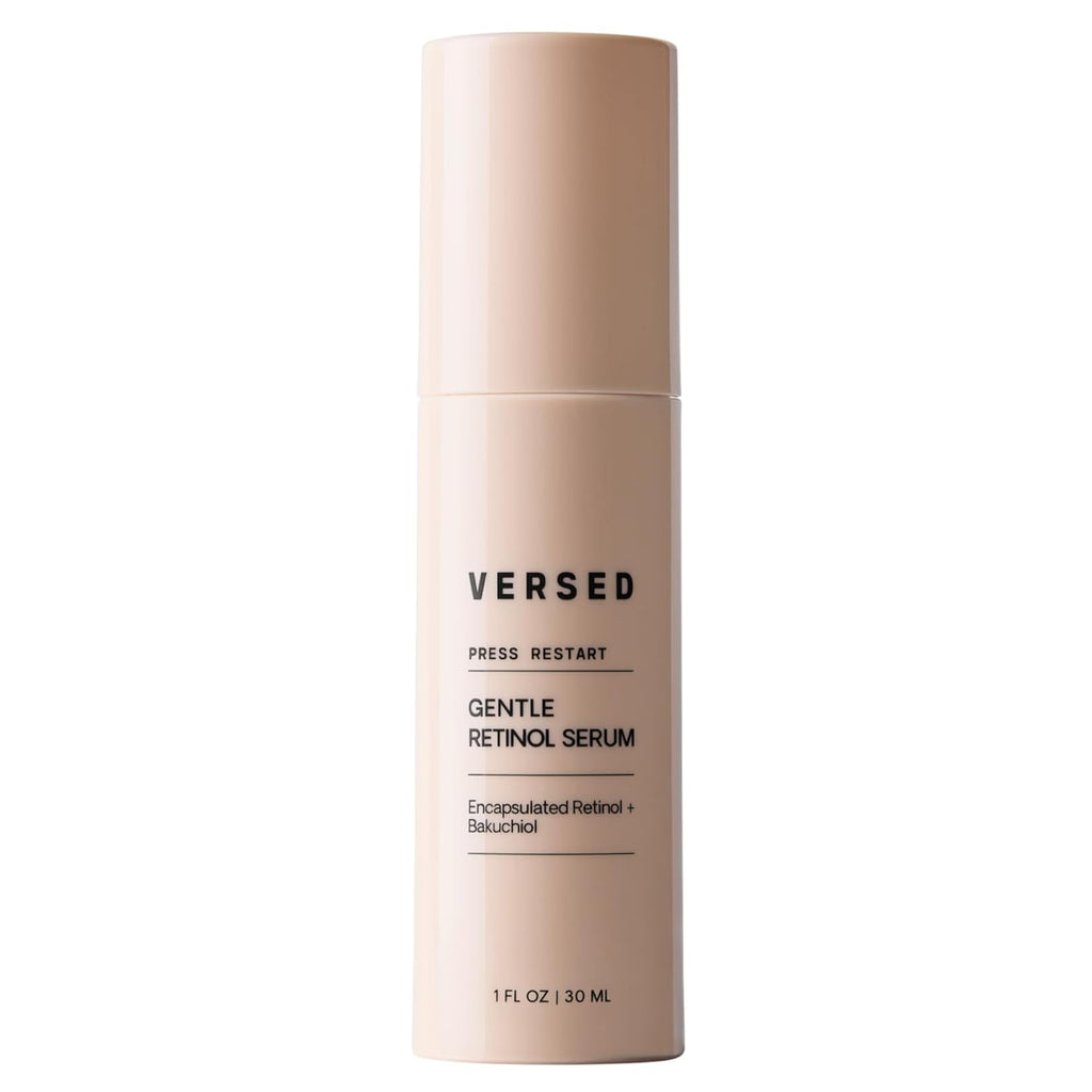 Versed Press Restart Retinol Serum - Gentle Bakuchiol Anti-Aging Formula for Sensitive Skin | 1 Fl Oz