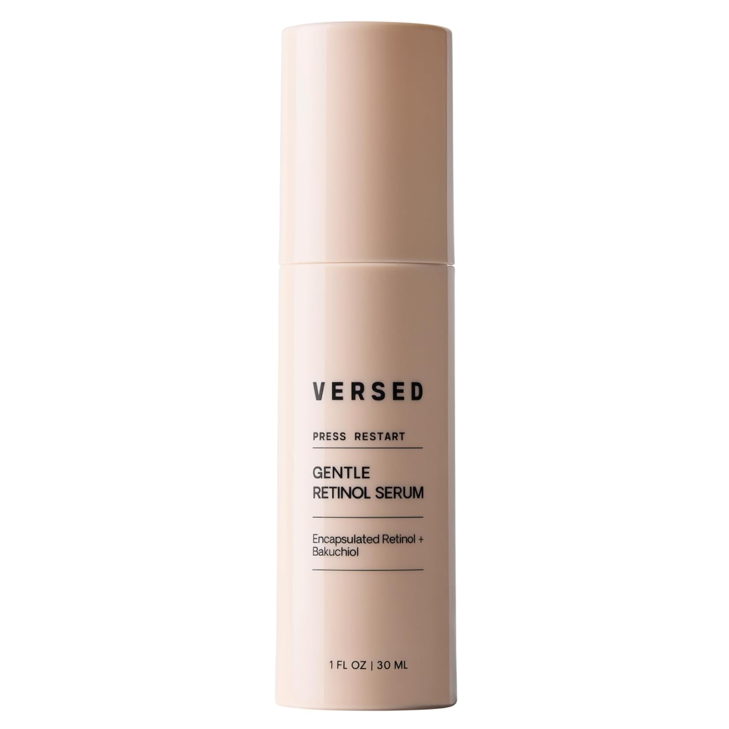 Versed Press Restart Retinol Serum - Gentle Bakuchiol Anti-Aging Formula for Sensitive Skin | 1 Fl Oz