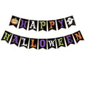 Halloween Banner and Garland for Party Decorations - Spooky & Reusable