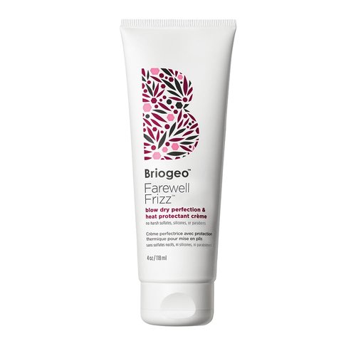 Briogeo Farewell Frizz Styling Cream - Heat Protectant & Frizz Control | Silicone-Free, Vegan, 450°F Protection