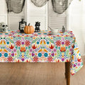 White Rectangular Tablecloth 60x104 Inch for Parties and Home Decor - Cinco Design