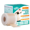 Reusable Silicone Scar Sheets for Face & Body - Medical Grade, 1.6x60 Inch Roll