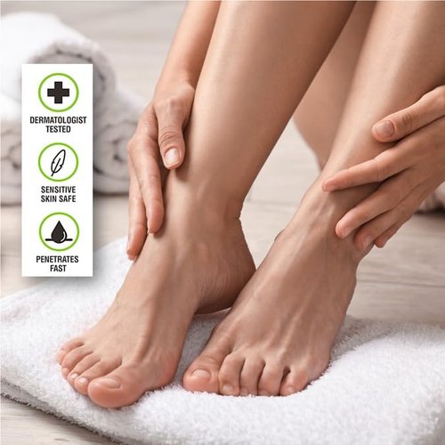 Adamia Therapeutic Foot Cream - Pure Macadamia Oil, Fragrance Free, 4 Ounce Tube | Paraben Free, Non-GMO