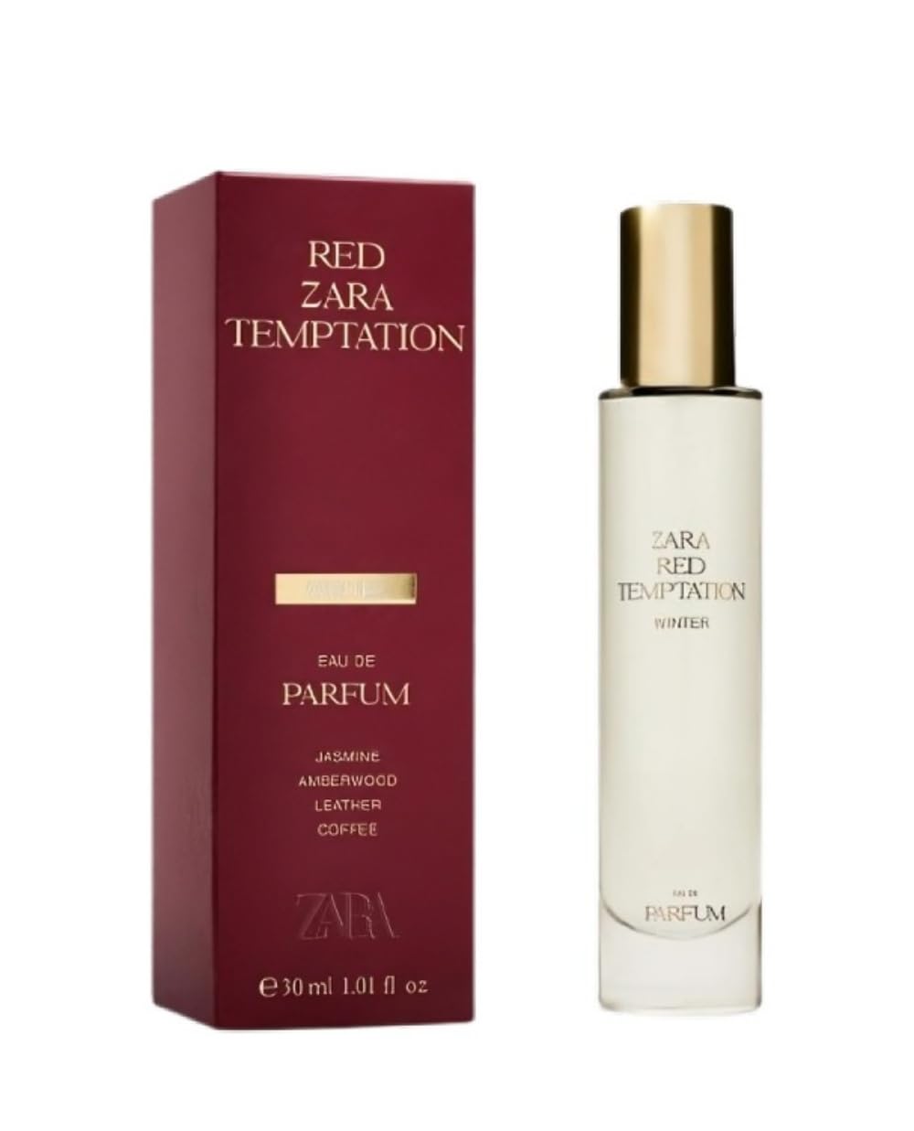 Zara Red Temptation Women's Perfume - Long-Lasting Eau de Parfum, 30ml | Fruity Orange & Floral Notes