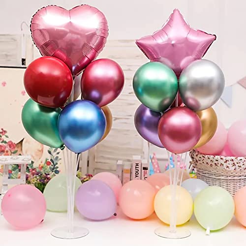 30 Pack Balloon Stand Kits for Birthday Party Decorations - Table Centerpieces