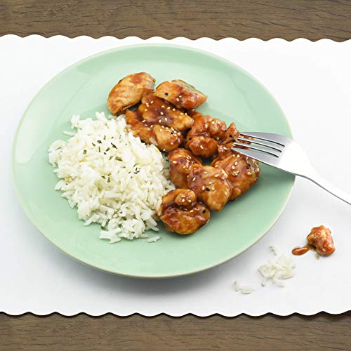 Disposable Paper Placemat 200 Pack - 10x14 Inch White Heavy Duty Eco-Friendly