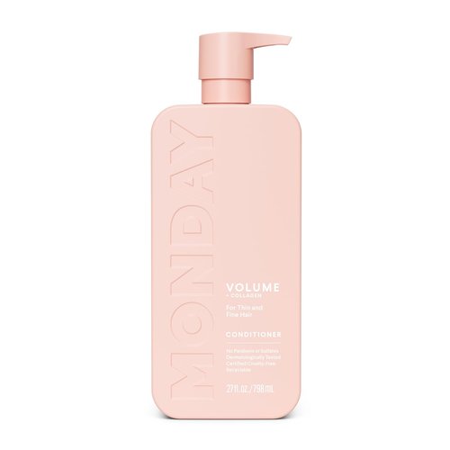 MONDAY Haircare VOLUME Conditioner - Hydrolyzed Collagen & Coconut Oil for Fine Hair | 798 mL