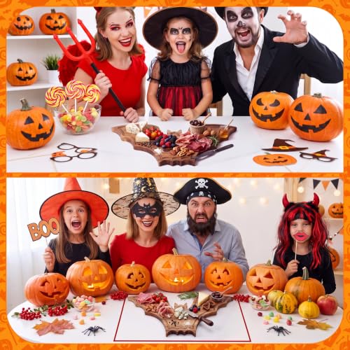 Umigy Bat Halloween Charcuterie Board - Acacia Wood Tray with Handle