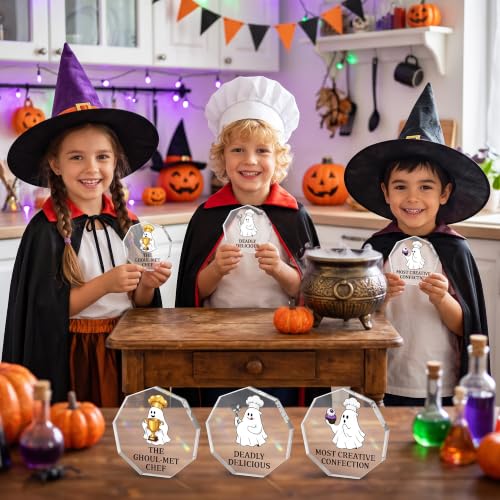 Halloween Ghost Trophy Award Plaque - Top Contest Winner Recognition