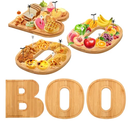 Halloween Charcuterie Board Set with 3