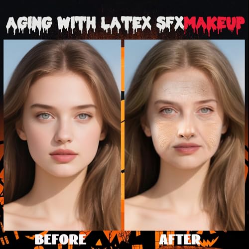 Liquid Latex SFX Makeup 30ml for Halloween and Special Effects Prosthetics