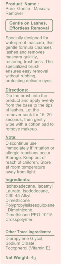 Speedy Mascara Remover - Gentle Eye Makeup Remover for Waterproof Mascara & Eyeliner | Precision Cleansing Wand