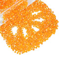Orange AB Resin Rhinestones for Crafts 6mm Small Wholesale Pack - 1280PCS