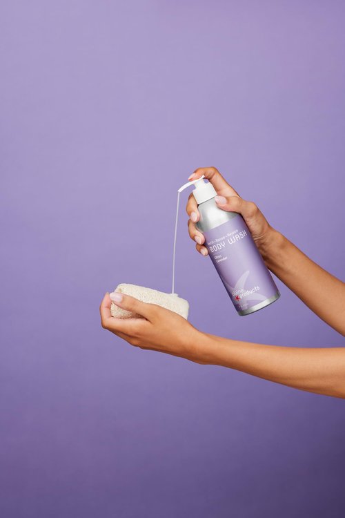 Plaine Products Eco-Friendly Body Wash - Citrus Lavender - Sulfate/Paraben/Phthalate Free, 16oz (Refillable Aluminum Bottle with Pump)