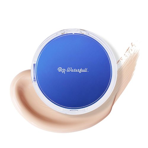 BR Waterfull Cushion 15g, Long-lasting Flawless Coverage, Brightening Foundation, 0.13lb