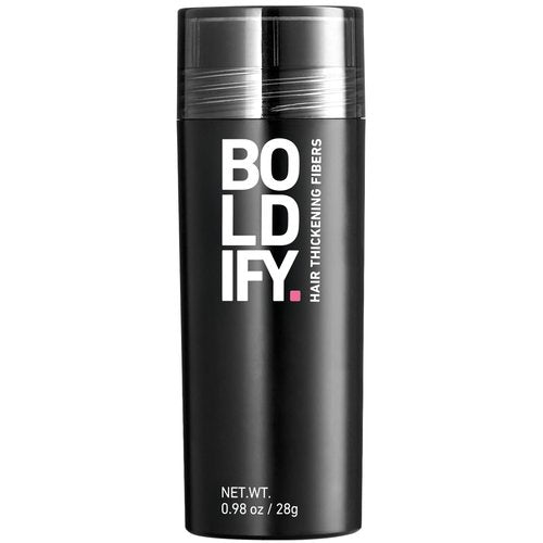 BOLDIFY Hair Fibers - Instantly Thicker & Fuller Hair for Thinning Areas - 28g - Black Shade