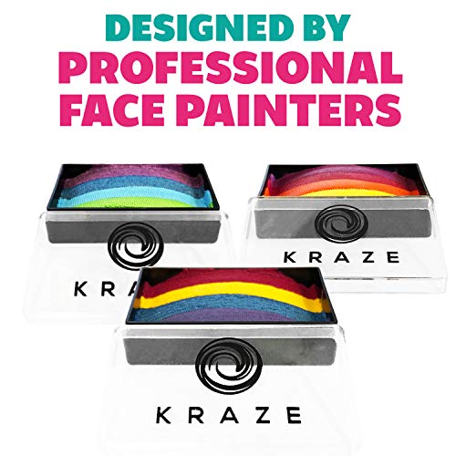 Kraze FX Dome Stroke Dragon Dance Face & Body Paint Set - 25g, Hypoallergenic
