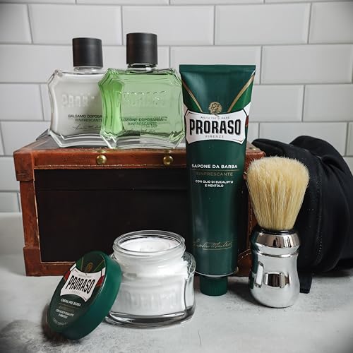 Proraso Refreshing Shaving Cream for Men - Eucalyptus & Menthol, 150ml - Variation: Shaving Cream Refresh