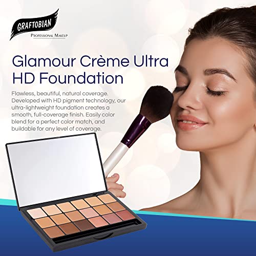 Professional Face Palette for Foundation, Contouring & Coverage - 18 Color Super Palette