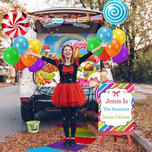 Halloween Religious Candy Car Decorations Kit - Trunk & Treat Setup