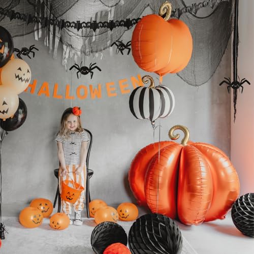 Large Pumpkin Balloon 35.4 Inch Halloween Autumn Party Decor