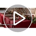 144x60 Inch Ivory Linen Hemstitch Rectangle Tablecloth - Pure European Flax
