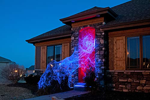 Outdoor Halloween Spider Web Gun - Realistic Cobweb Shooter for Decor
