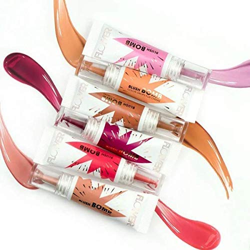FLOWER Beauty Liquid Blush - Silky Gel Cream for Cheeks | Buildable Radiant Finish - Vegan (Bubbly)