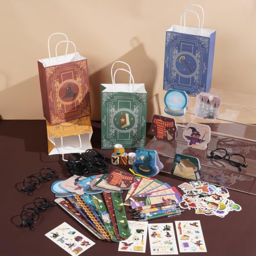Wizard Party Favors Set 134 Pieces for Kids Birthday & Halloween