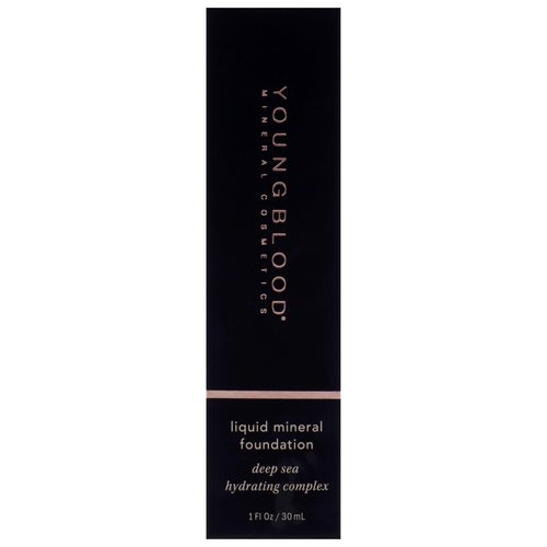 Liquid Mineral Foundation - Nutmeg by Youngblood for Women - 1 oz Foundation