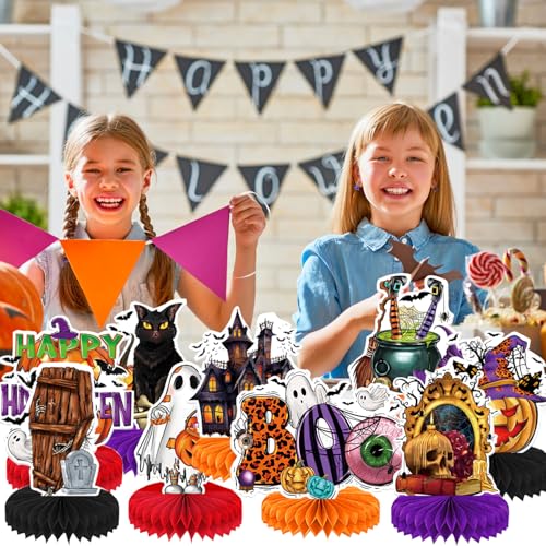 Halloween Centerpiece C-Halloween Centerpiece 01 - 9 Pack Table Decor for Parties