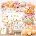 First Birthday Pumpkin Decorations Set for Fall Autumn Halloween Thanksgiving