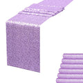 Lavender Sequin Table Runner Set - 6 Pack, 12x72 Inches for Weddings & Parties - Variation of THIS listing
