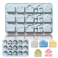 Halloween Tombstone Silicone Mold for Candy, Chocolate & Desserts