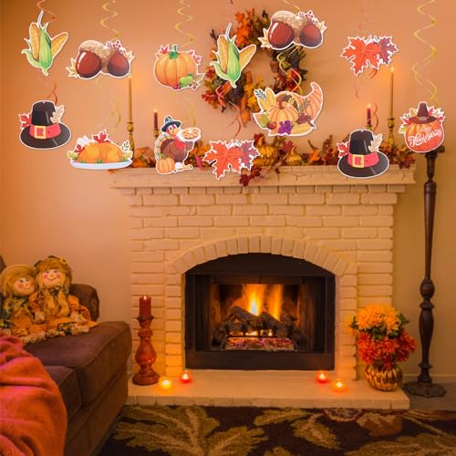 Thanksgiving Decorations 53-Piece Fall Party Hanging Decor Set