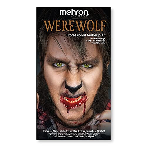 Mehron Makeup Professional Werewolf Character Kit - Stage & Cosplay