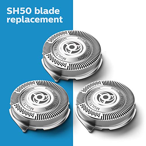 Genuine Philips Norelco Replacement Shaver Heads - 3 Count Pack - Compatible with Series 5000 & S6000